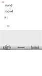 Mobile Screenshot of mandrops.de